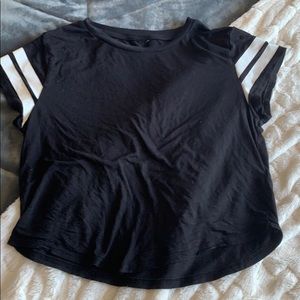 Athletic crop top